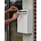 Adiroffice Large Steel Drop Box Wall-Mount Locking Mailbox, White ADI631-04-WHI-MK - alternate 1